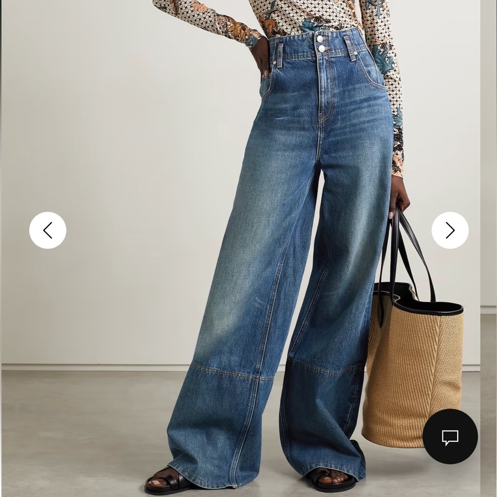 Ulla Johnson The Margot Jean Danube Dark Indigo Wash Size 29 NWT